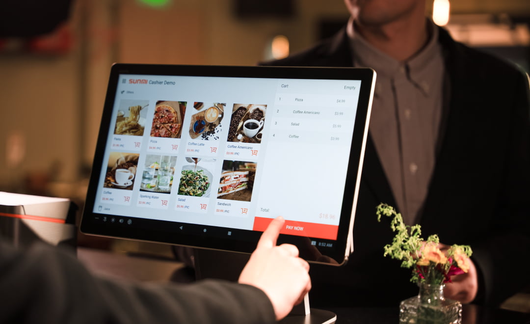 Hivive Android Dual Screen POS System 15.6" + 10" Tap to Pay