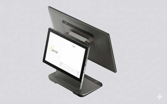Hivive Android Dual Screen POS System 15.6" + 10" Tap to Pay